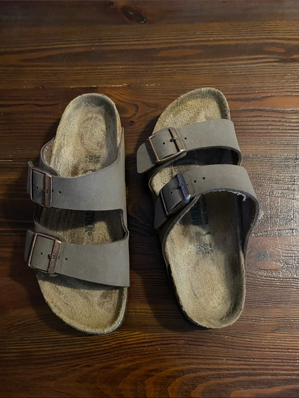 Birkenstock sandals  Women’s size: 8.5 (39) Brown Excellent used condition